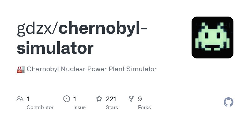 GitHub - gdzx/chernobyl-simulator: :factory: Chernobyl Nuclear Power Plant Simulator